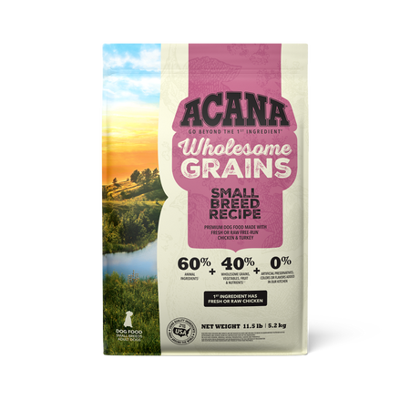 ACANA Wholesome Grains Small Breed Recipe Dry Dog Food