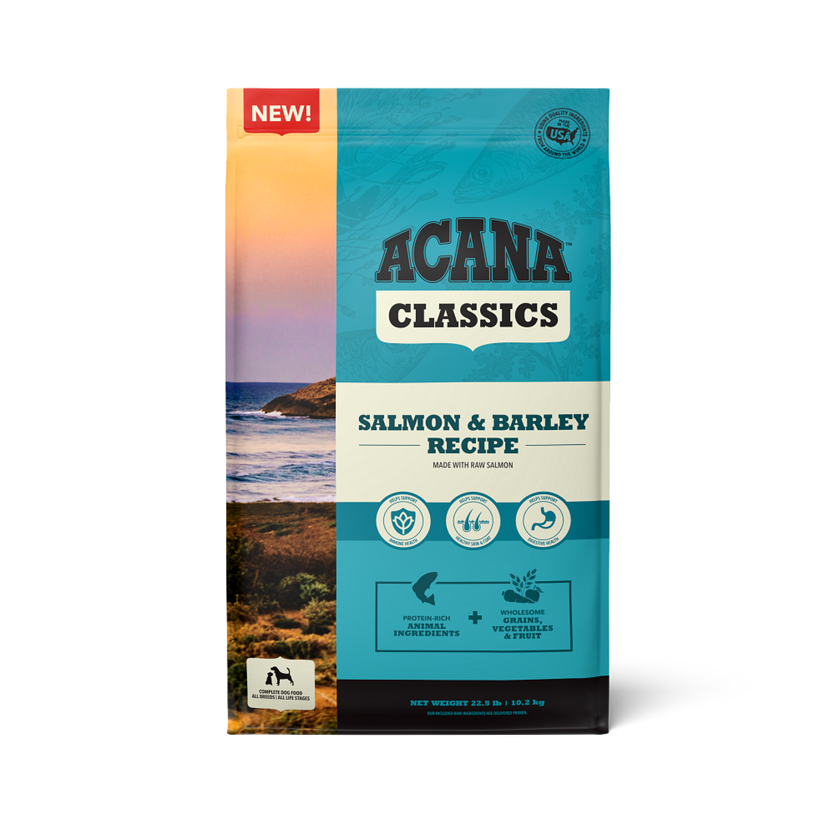 Salmon and Barley Dry Dog Food Recipe ACANA™ USA