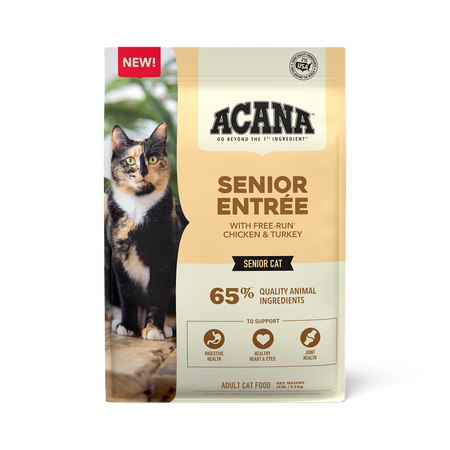 ACANA Senior Entrée Free-Run Chicken & Turkey Dry Cat Food