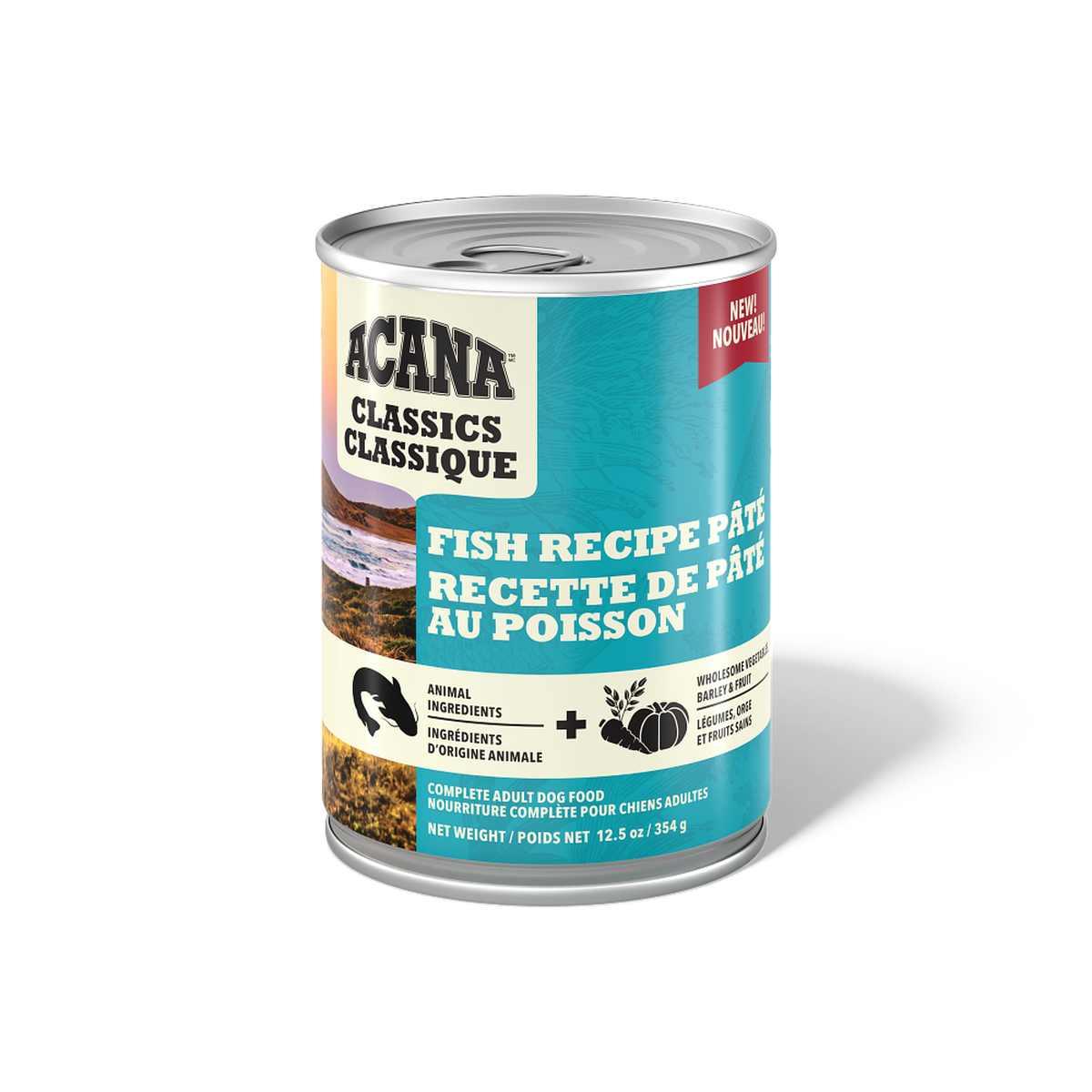 Classics Pate Fish Recipe Wet Dog Food