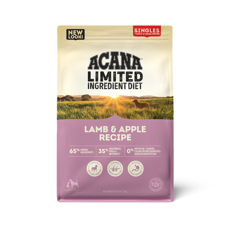 ACANA Singles Limited Ingredient Lamb & Apple Recipe Dry Dog Food