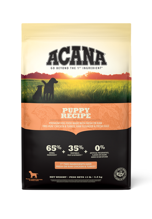 ACANA Puppy Recipe Grain-Free Dry Puppy Food