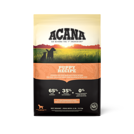 Kibble Size Acana Vs Orijen Puppy Food Puppy Recipe Dry Dog Food