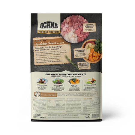 acana appalachian ranch cat ingredients food ACANA Bountiful Catch Dry Cat Food, 10 lbs main image 1