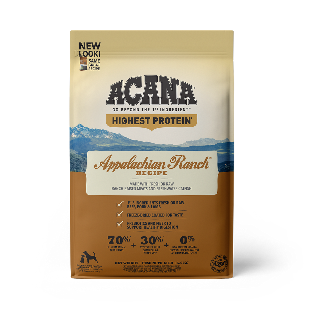 Highest Protein, Appalachian Ranch Recipe | Award-Winning Dog Food & Cat  Food