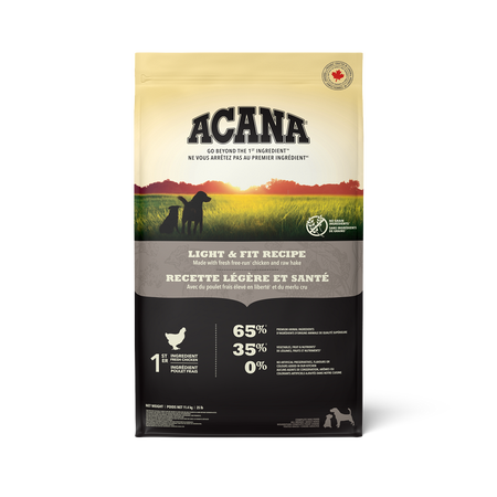 Light Fit Dog Recipe ACANA Canada