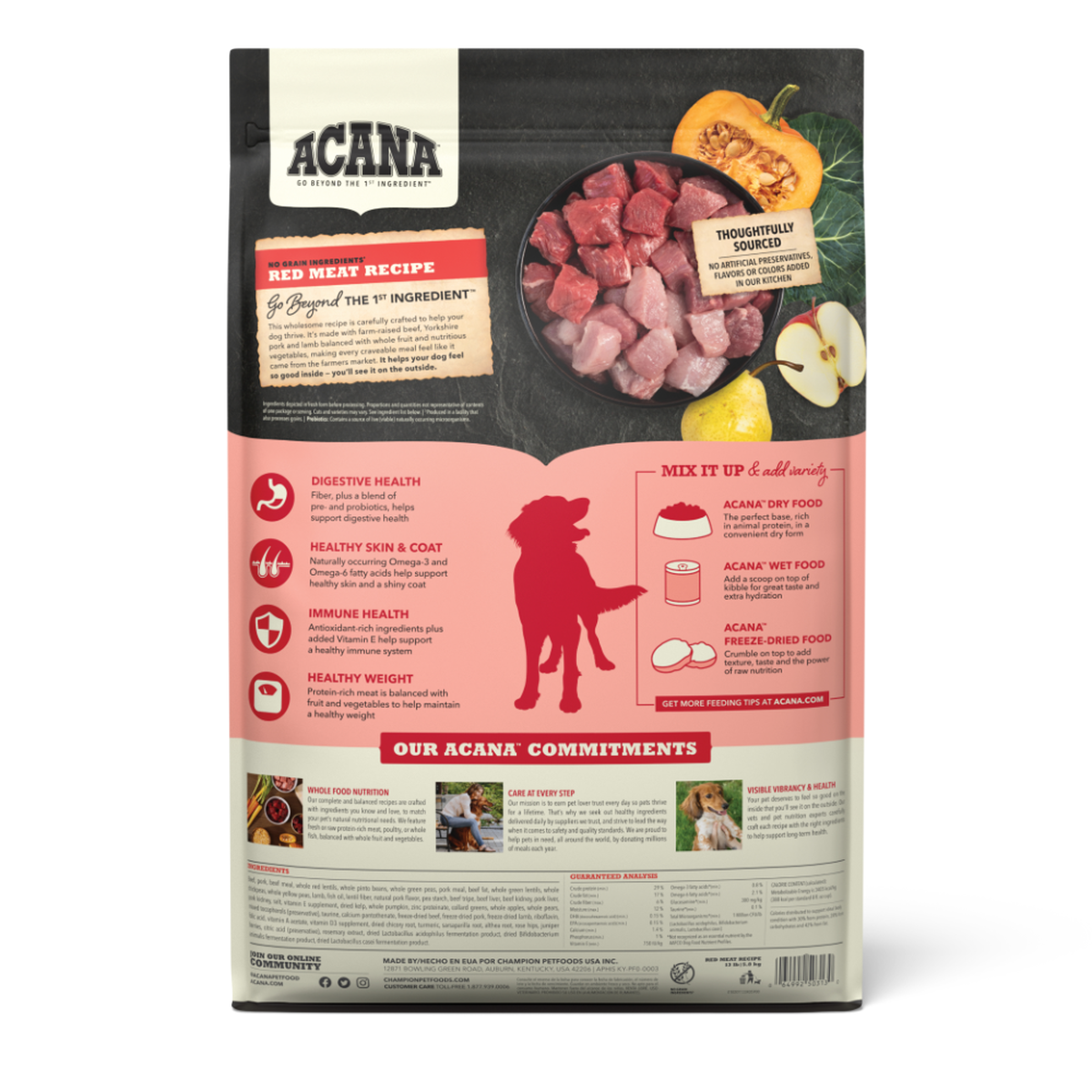 meat recipe global pet foods acana