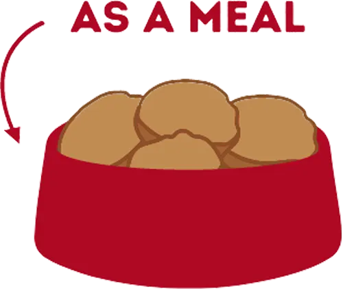 as a meal