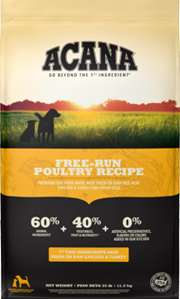 Acana dog food 25lb outlet