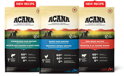 Acana Dog bag lineup Mobile