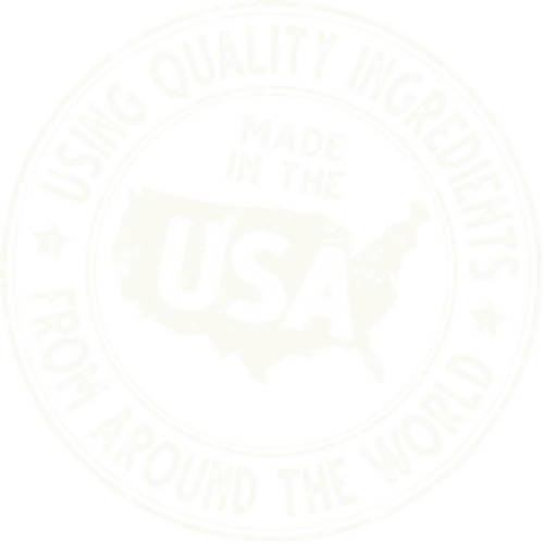 Made in the USA using quality ingredients from around the world